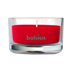 Świeca zapachowa w szkle TRUE SCENTS granat BOLSIUS