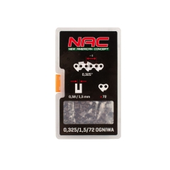 NAC Łańcuch 18" 72 ogniwa-0,32x1,5