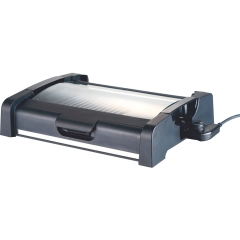 Grill elektryczny ze szkłem 220-240V 36 x 26cm
