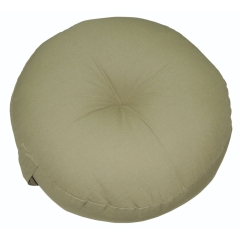 Poduszka siedzisko okrągła jasno zielona 40x40x10cm