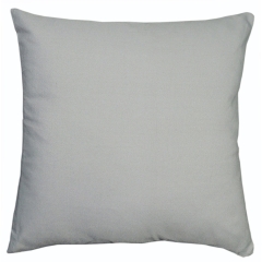 Poduszka dekoracyjna jasno szara 40x40 cm