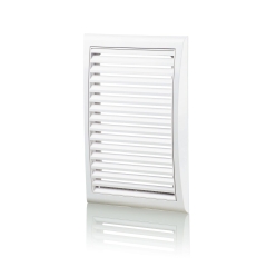 Vents Kratka maskująca 172x247 mm z siatką biała