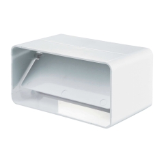 Vents Łącznik kanałów 120 mm x 60 mm z zaworem zwrotnym
