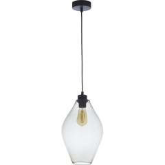 TK Lighting Lampa wisząca TULON transparentna 1x60W E27