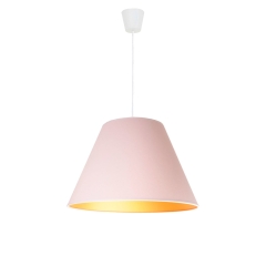 Duolla Lampa Anna biało/złota 1x40W E27