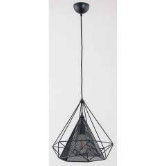 Alfa Lampa sufitowa Net Black 1x60W E27