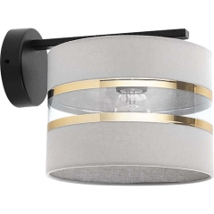 Sigma Kinkiet SARA szary 1x60W E27