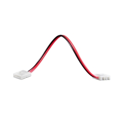 Polux Złączka do taśm LED dwustronna z przewodem 8 mm