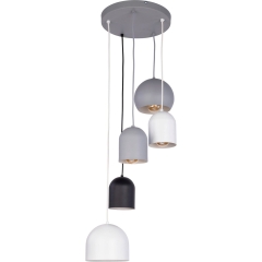 TK Lighting Lampa sufitowa Tempra 5x60W E27