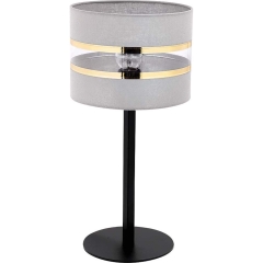 Sigma Lampka stołowa SARA szara 1x60W E27