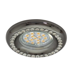 Candellux Oczko halogenowe SOC-03 BK czarne 1x50 W GU10