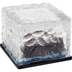 Lampa solarna LED gruntowa KOSTKA ICE