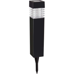 Słupek solarny LED czarny 39 cm