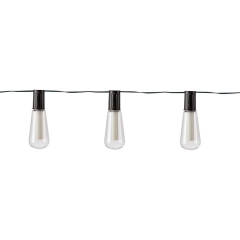 Łańcuch solarny LED żarówki FLAME 1,5 m
