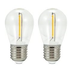 Polux Żarówka LED do girlandy ogrodowej 2 x S14 E27