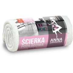 Ścierka podłogowa biała 40 cm x 60 cm