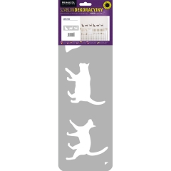 Primacol Szablon dekoracyjny border 140 cats