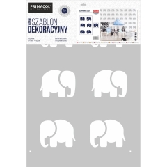 Primacol Szablon dekoracyjny Mega 527 Elephants