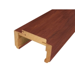 DRE Ościeżnica regulowana 95 mm - 115 mm orzech ciemny ryfla 80L