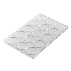 Odbojnik meblowe samoprzylepny transparentny 15sz śr.18x2