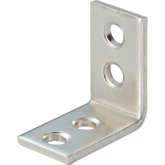 Kątownik meblowy 25 mm x 25 mm x 14 mm stal szlachetna