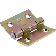 Zawias kanciasty 60 mm x 60 mm ocynkowany na żółto
