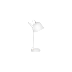 ActiveJet Lampka biurkowa AJE-POLLI metal biała E14