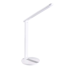 Polux Lampka biurkowa LED SERRA biała 9W 450 lm 3000-6500K