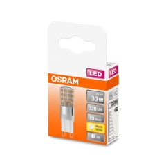 Osram Żarówka LED PIN30 CL 2,6W G9 320 lm 2700K