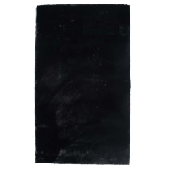 Dywan RABB czarny 80 cm x 140 cm