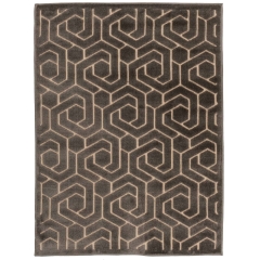 Dywan INSEN geometria szary 67 cm x 140 cm