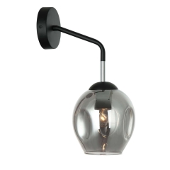 Italux Kinkiet BORGO czarny 1x40W E27