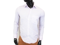 I Hugo Boss Mens Shirt Tailored White Checks 38