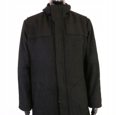 S Peak Performance Mens Coat Wool Black size L