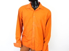 *R Ben Sherman Mens Shirt Tailored Orange 18 1/2
