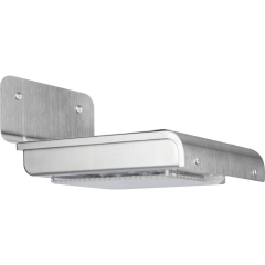 Kinkiet solarny LED z czujnikiem ruchu inox