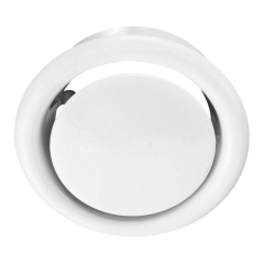Anemostat wywiewny sr100 mm metalowy