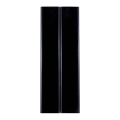 Narożnik do listwy przypodłogowej MDF Foge 100 mm czarny 2 szt.