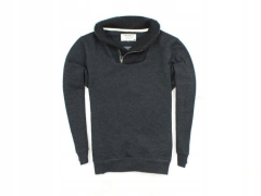 *L Jack Jones Mens Sweatshirt Zip-Up Grey size L