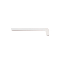 Zaślepka do parapetu PVC biała, szer. 33,5 cm, lewa