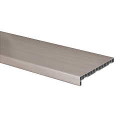 Parapet wewnętrzny PVC Dąb Bielony 186 cm x 30 cm x 4,2 cm
