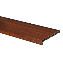 Parapet wewnętrzny PVC złoty dąb, 156 cm x 30 cm x 4,2 cm
