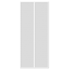 Gockowiak Moskitiera drzwiowa magnetyczna biała 220 cm x 100 cm