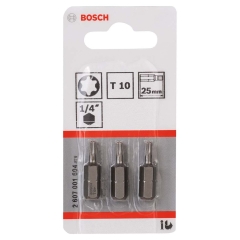 Bosch Professional Bit T 10 25 mm 3 szt