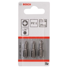 Bosch Professional Bit PZ 1 25 mm 3 szt