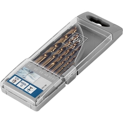 LUX Zestaw wierteł do stali inox - 6 szt