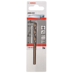 Bosch Professional Wiertło do metalu HSS-Co 5 mm x 86 mm