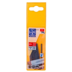 LUX Wiertło do metalu wg DIN 338 2 mm 10 sztuk