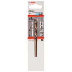 Bosch Professional Wiertło do metalu HSS-Co 6 mm x 93 mm