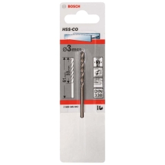 Bosch Professional Wiertło do metalu HSS-Co 3 mm x 61 mm